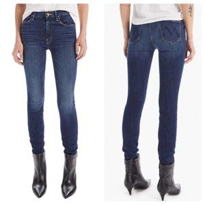 MOTHER The Looker Forever and a Day Blue Skinny Jeans Sz 25